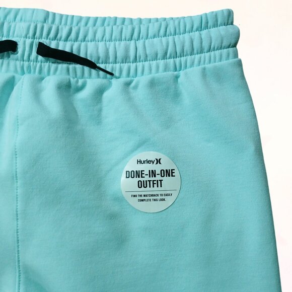 NWT Hurley Beach Girls Soft Knit Active Jogger Pants Sweatpants Mint Candy Sz XL - Picture 6 of 15